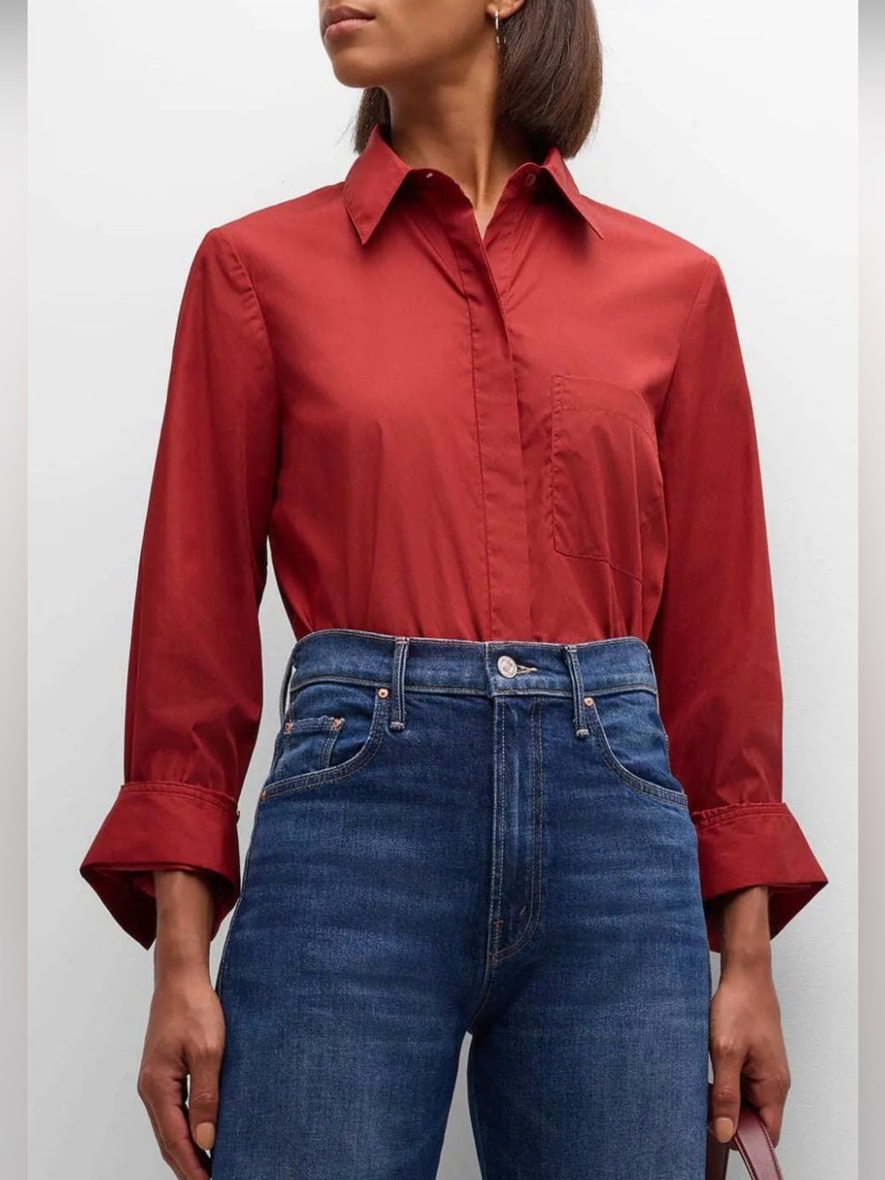 TWP Boyfriend Button Down Shirt
